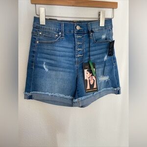 Rachel Rachel Roy Blue Distressed Jean Shorts Womens Size 2/26 Casual